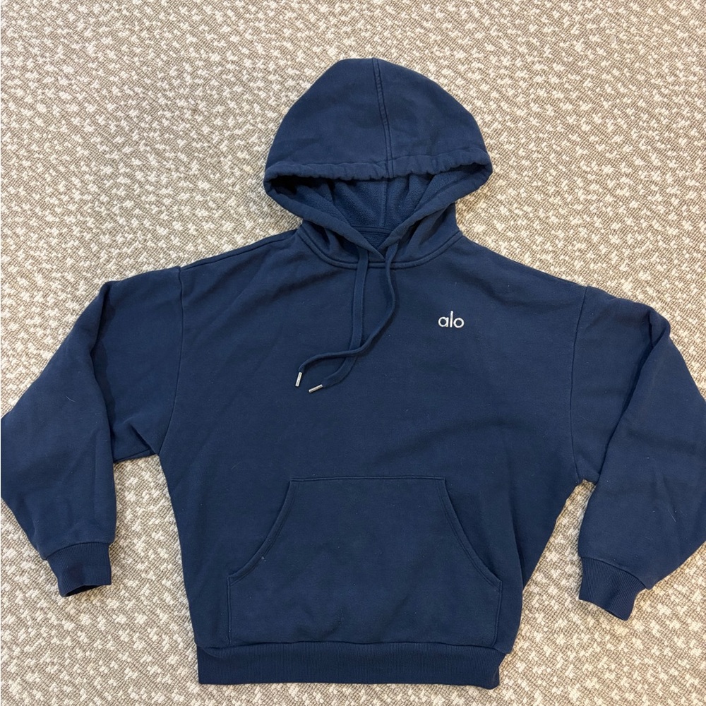 ALO women’s accolade hoodie navy XS